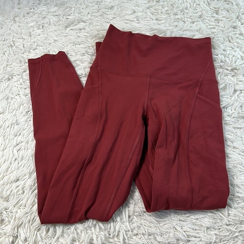 Lululemon Align High-Rise Pant with Pockets 25" Mulled Wine